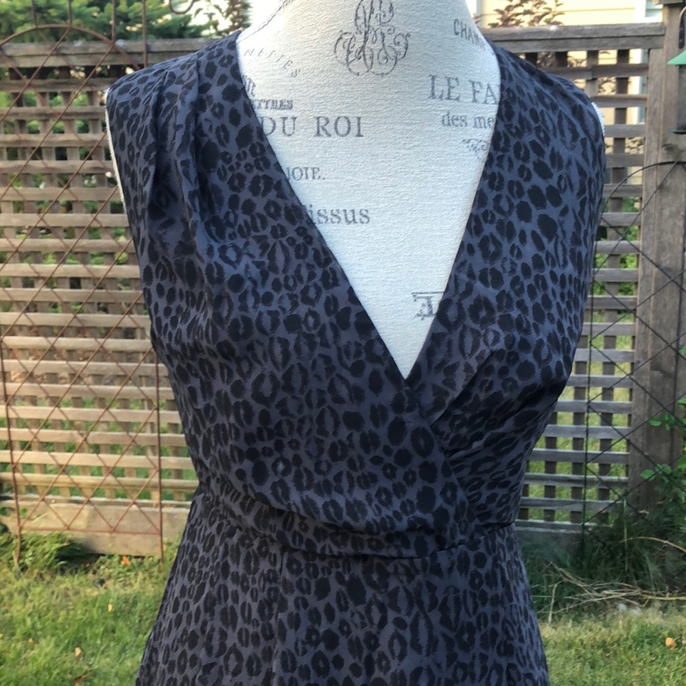 Kirna Zabete leopard print dress EUC - Picture 3 of 6